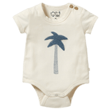 Wilson & Frenchy Newborn to 12-18 Months NB Short Sleeve Bodysuit - Palm