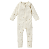 Wilson & Frenchy Newborn to 12-18 Months NB Zipsuit with Feet - Bee Mine