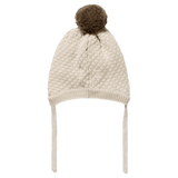 Wilson & Frenchy Newborn to 3-6 Months Knitted Bubble Bonnet - Cream