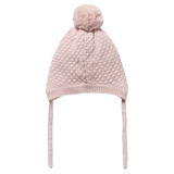 Wilson & Frenchy Newborn to 3-6 Months Knitted Bubble Bonnet - Marshmallow
