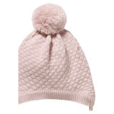 Wilson & Frenchy Newborn to 3-6 Months Knitted Bubble Bonnet - Marshmallow