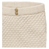 Wilson & Frenchy Newborn to 3-6 Months Knitted Bubble Legging - Cream