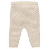 Wilson & Frenchy Newborn to 3-6 Months Knitted Bubble Legging - Cream