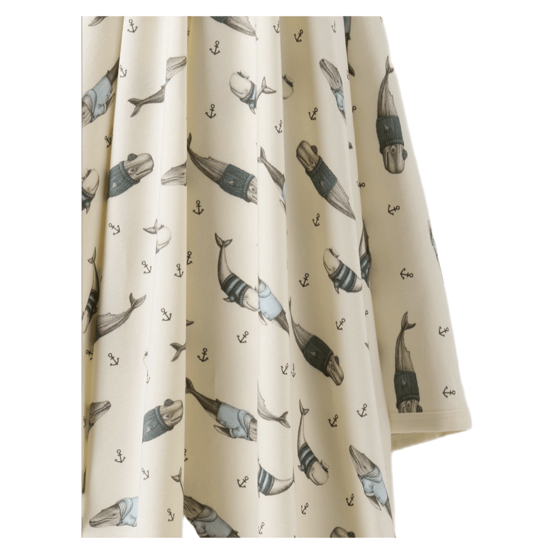 Wilson & Frenchy One Size Bunny Rug - Woolly Whales