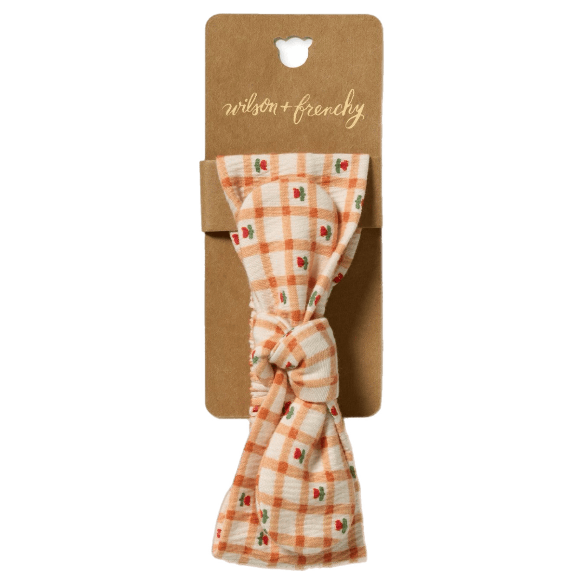Wilson & Frenchy One Size Crinkle Headband - Checkerberry