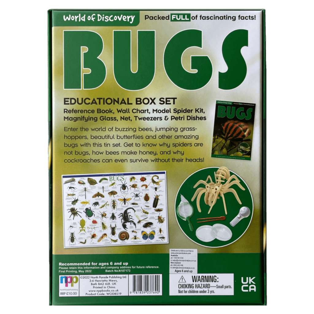 World of Discovery 6 Plus Bugs Box Set