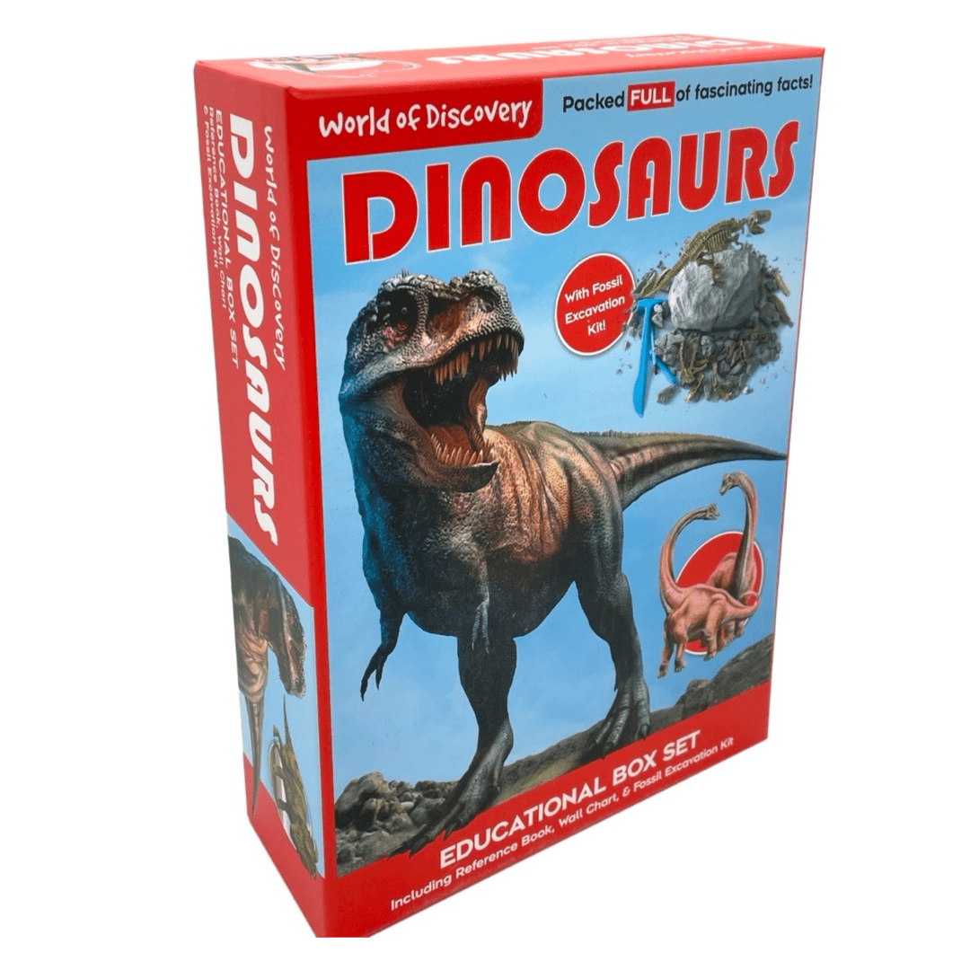 World of Discovery 6 Plus Discover Dinosaurs Boxed Set