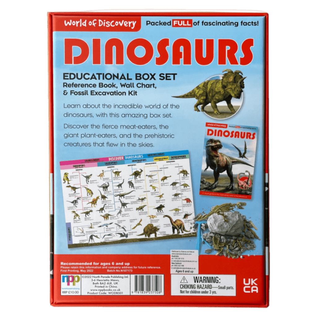 World of Discovery 6 Plus Discover Dinosaurs Boxed Set