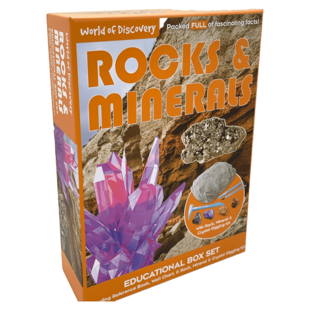 World of Discovery 6 Plus Rocks and Minerals Box Set