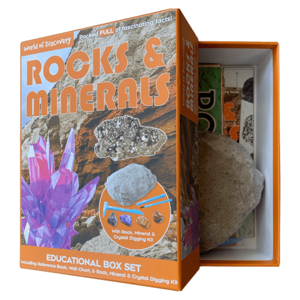 World of Discovery 6 Plus Rocks and Minerals Box Set