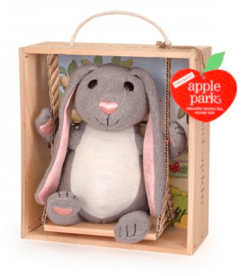 Apple Park Birth Plus Bunny Swinging in Crate