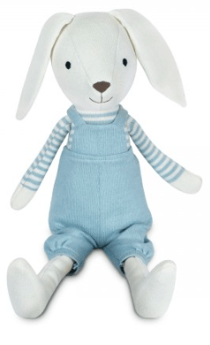 Apple Park Birth Plus Organic Knit Bunny - Finn