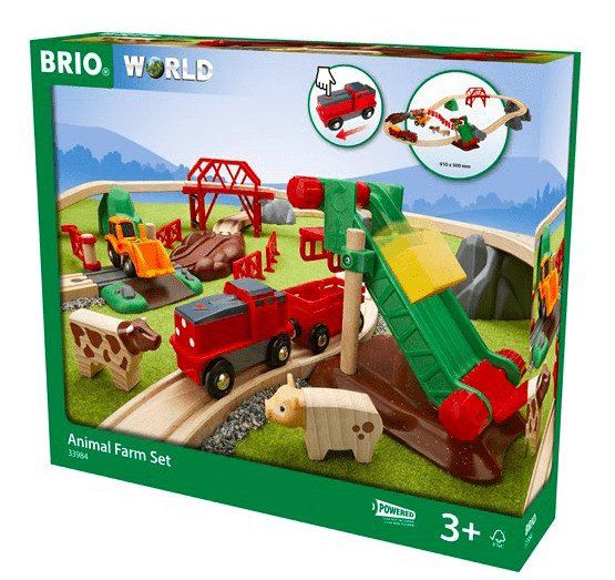Brio 3 Plus Animal Farm Set
