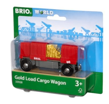 Brio 3 Plus Gold Load Cargo Wagon - 2 Pieces