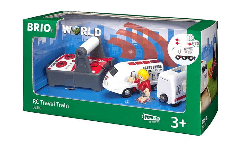 Brio 3 Plus Remote Controlled Travel Train