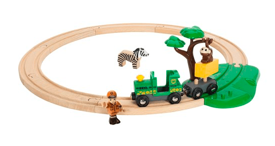 Brio 3 Plus Safari Railway Set