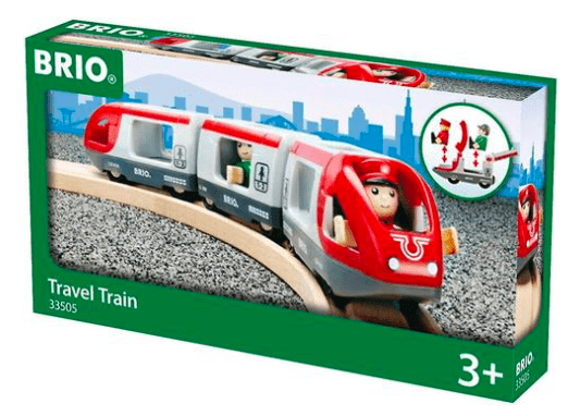 Brio 3 Plus Travel Train 5 Pieces