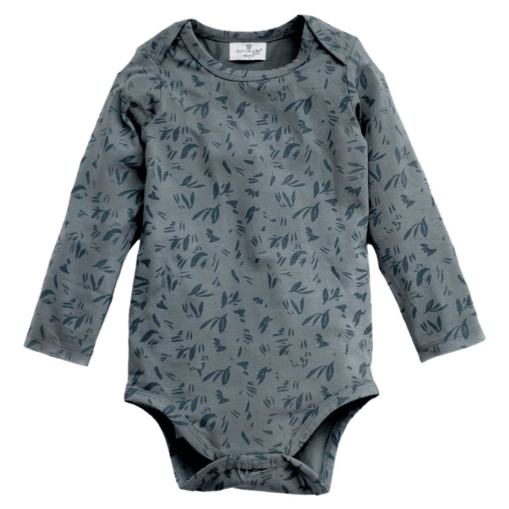 Burrow & Be 0-3 Months to 1 Yr Long Sleeve Bodysuit - Marks