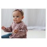 Burrow & Be 0-3 Months to 1 Yr Milly Romper - Magnolia