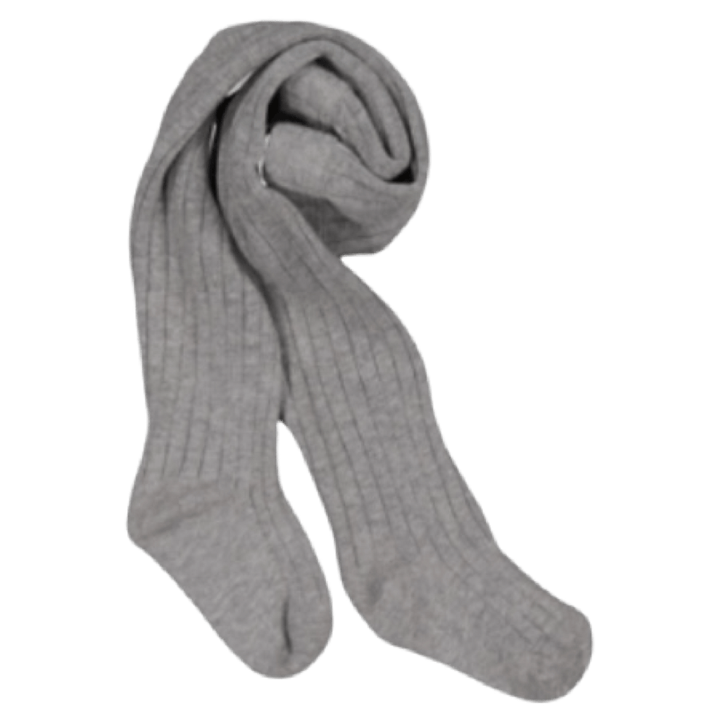Burrow & Be 0-6 Months to 4-5 Years Footed Stocking - Grey