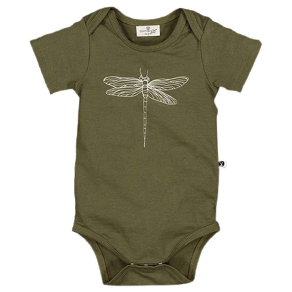 Burrow & Be 000 to 1 T-Shirt Onsie - Dragonfly