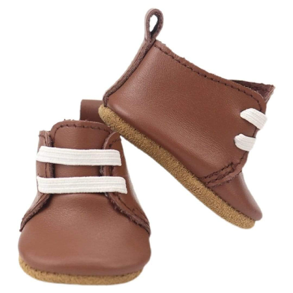 Burrow & Be 3 Plus Doll Shoes - Chocolate Boots