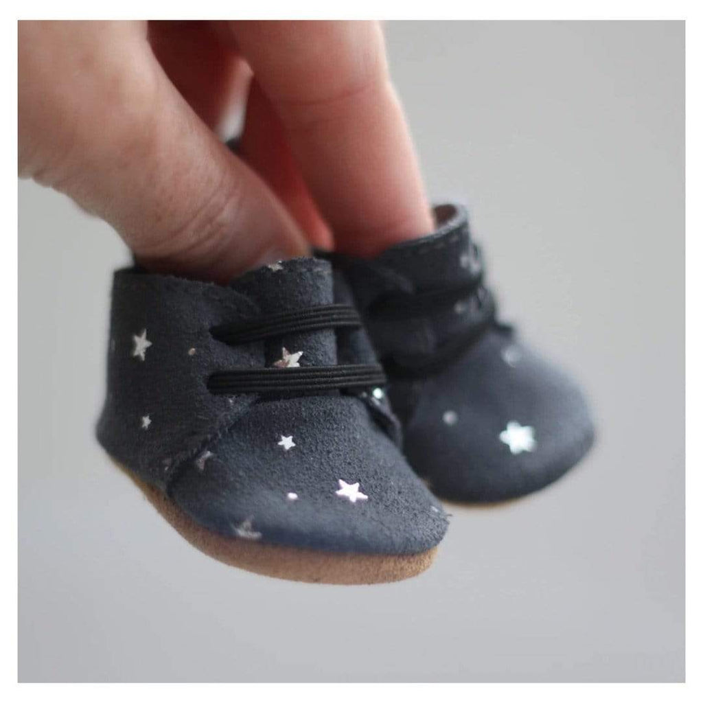 Burrow & Be 3 Plus Doll Shoes - Stary Night Boots