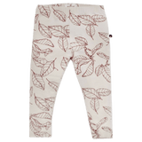 Burrow & Be Newborn to 1 Year Leggings - Leaves
