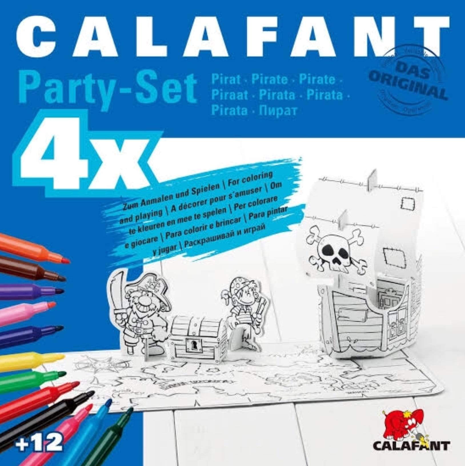 Level 2 - Party Set Pirates - 4 Sets