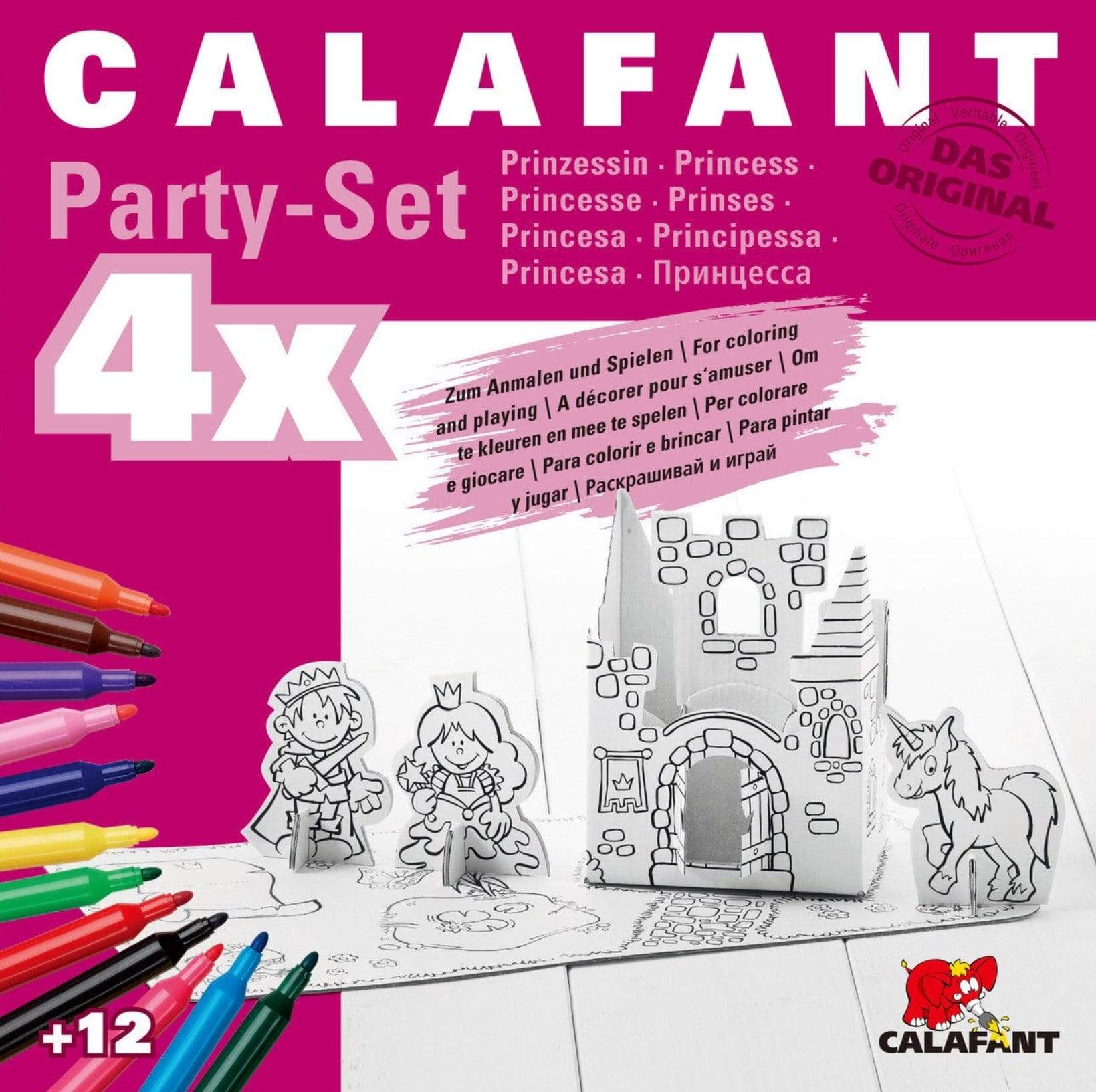 Level 2 - Party Set Princess - 4 Sets