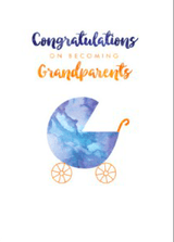 Greeting Card - Congrats Grandparents