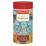 Cavallini & Co 10 Plus 1000 Pc Vintage Puzzle - Bicylces