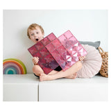 Connetix 3 Plus 2 Piece Base Plate Pink & Berry Pack