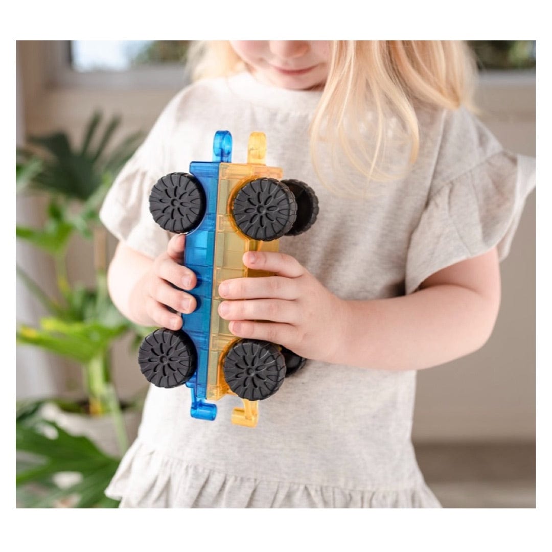 Connetix 3 Plus 2 Piece Car Pack