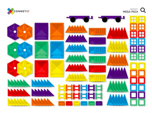 Connetix 3 Plus 212 Piece Mega Pack