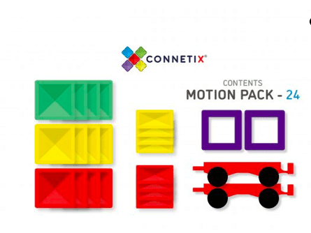 Connetix 3 Plus 24 Piece Motion Pack
