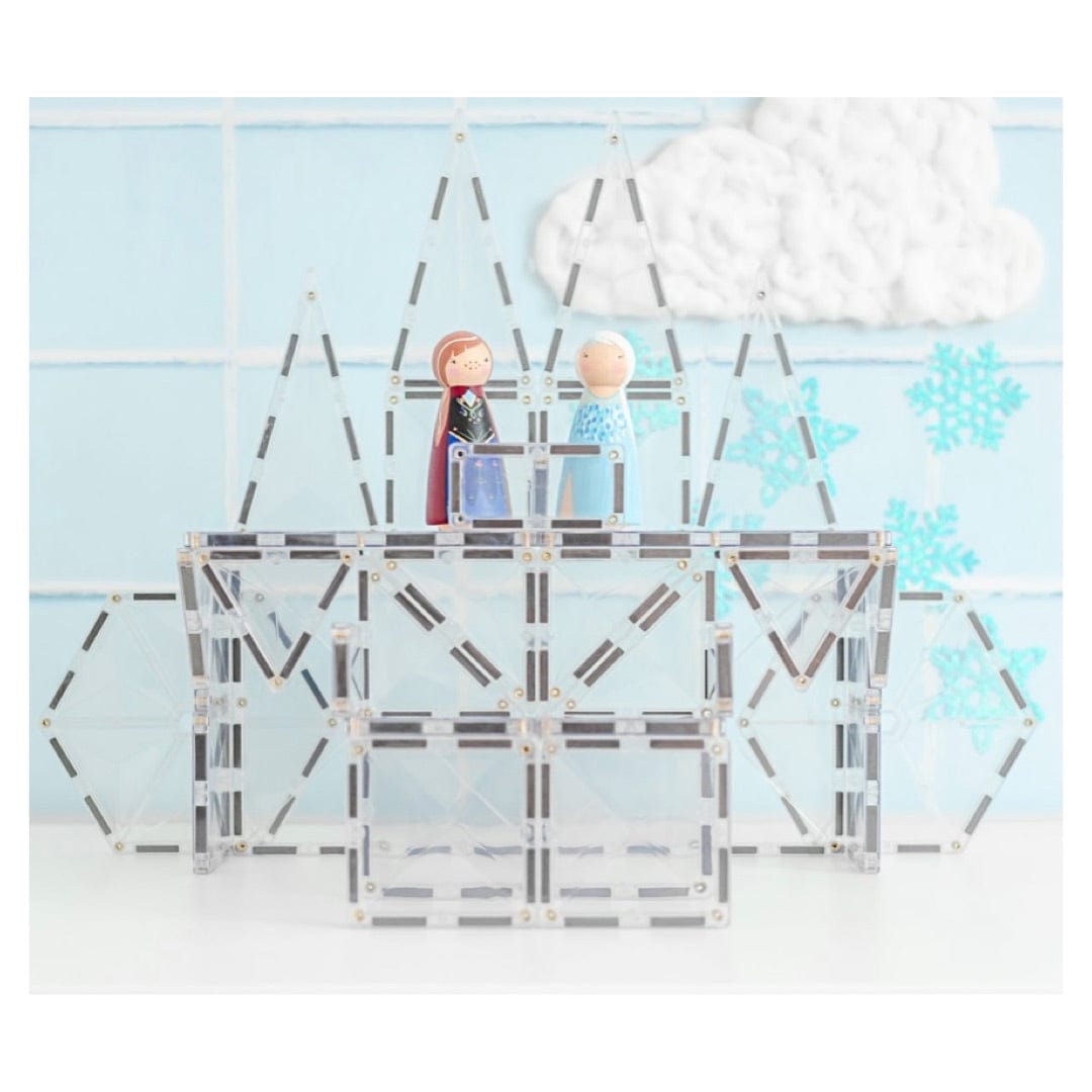 Connetix 3 Plus 34 Piece Clear Pack