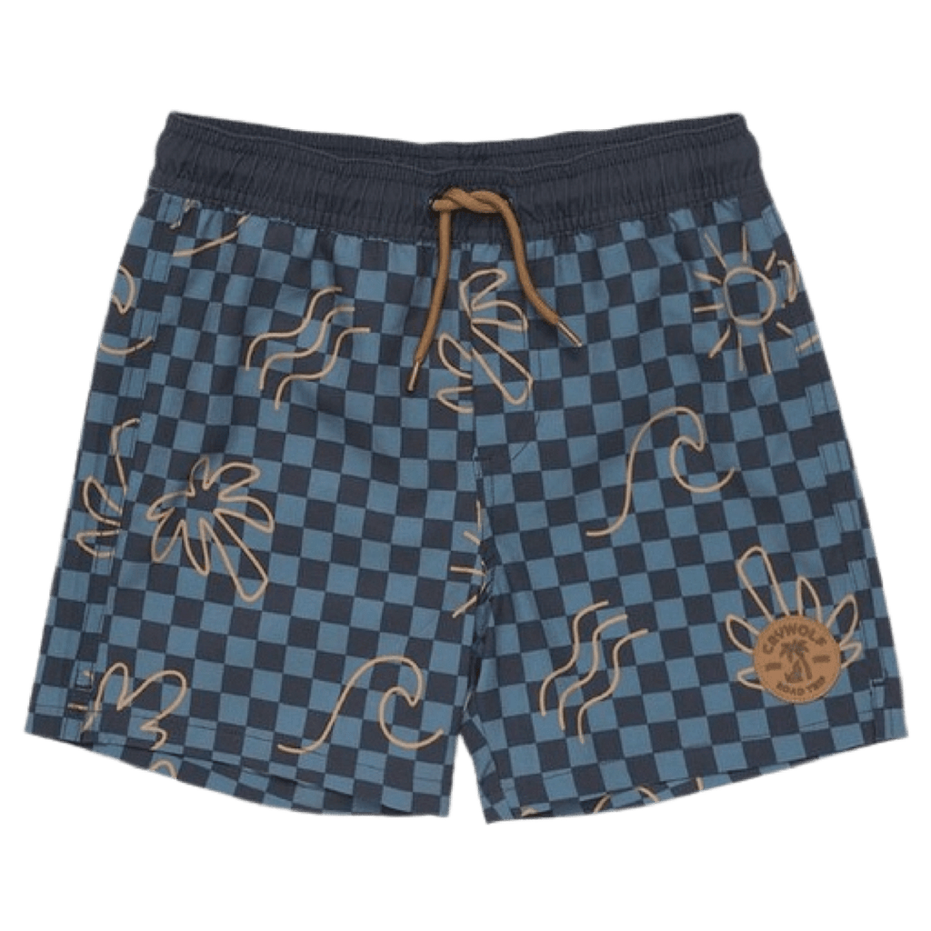 Crywolf 1 to 5 Board Shorts - Checkered