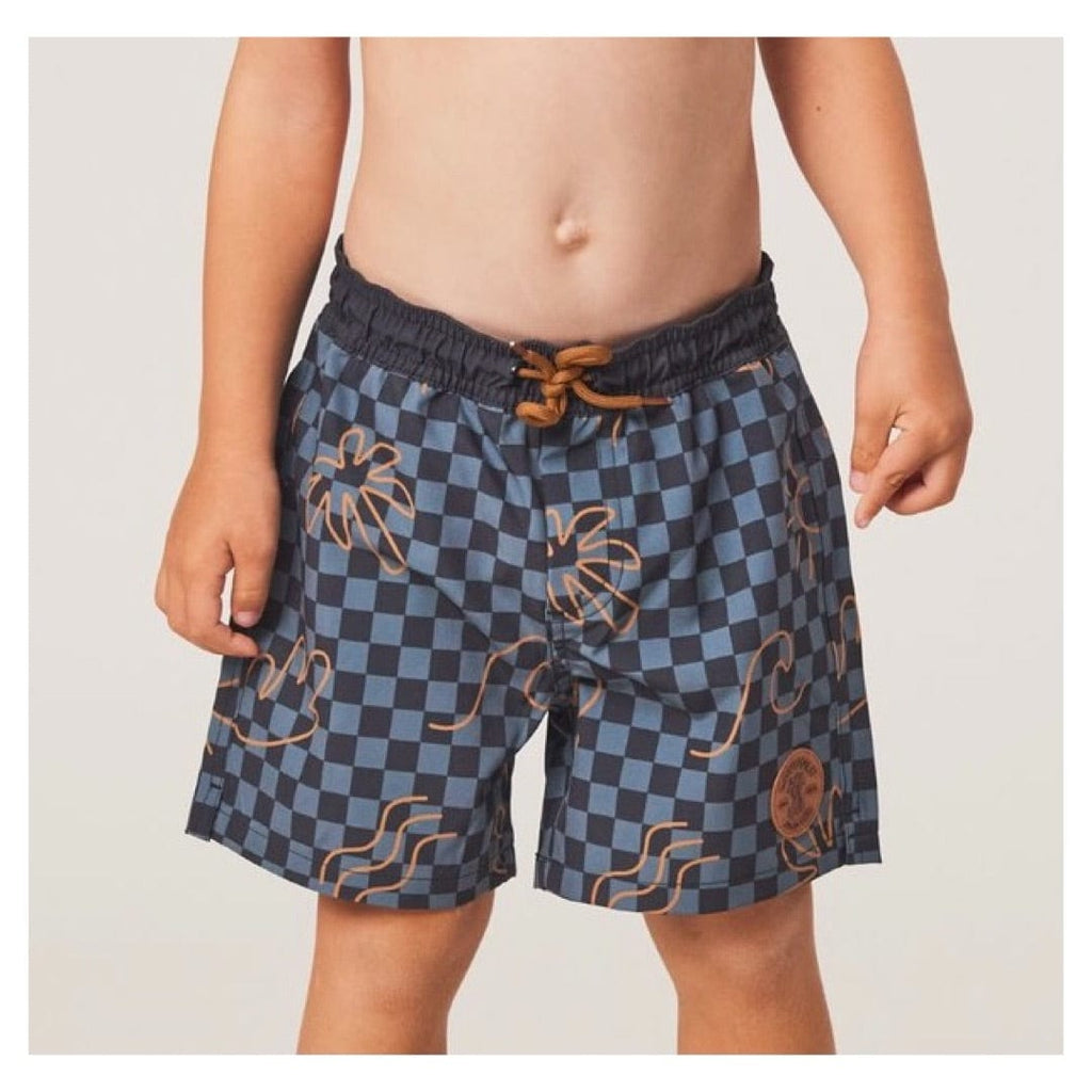 Crywolf 1 to 5 Board Shorts - Checkered