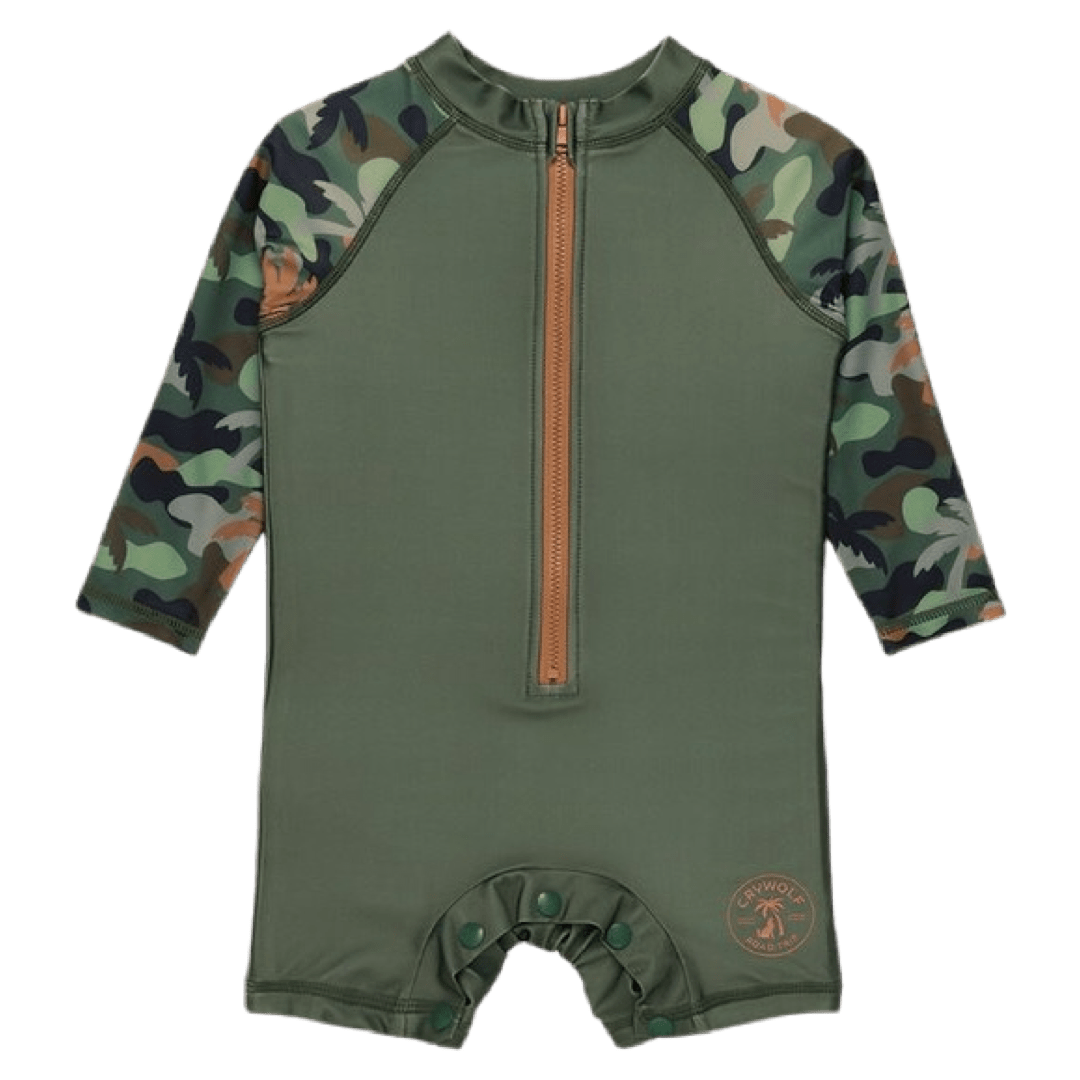 Crywolf 6-12 Months to 3 Rash Suit - Beach Camo
