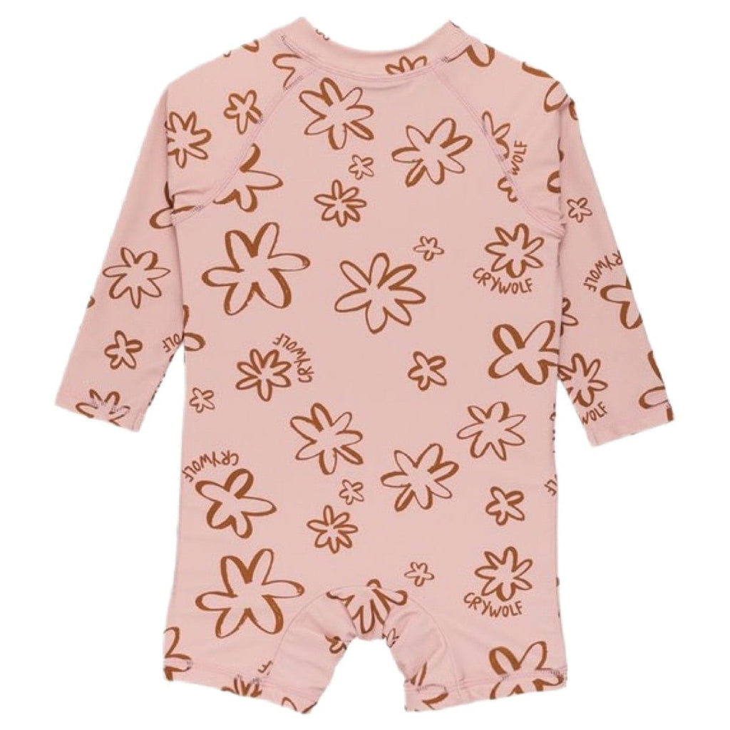 Crywolf 6-12 Months to 3 Rash Suit - Flower Power