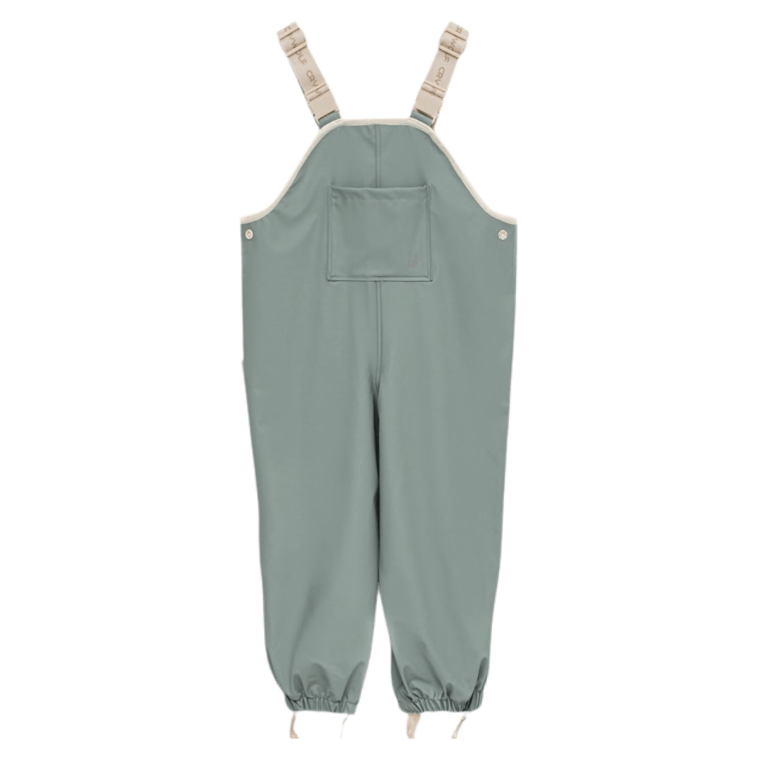 Crywolf Size 1 to 6 Years 1 Rain Overalls - Moss