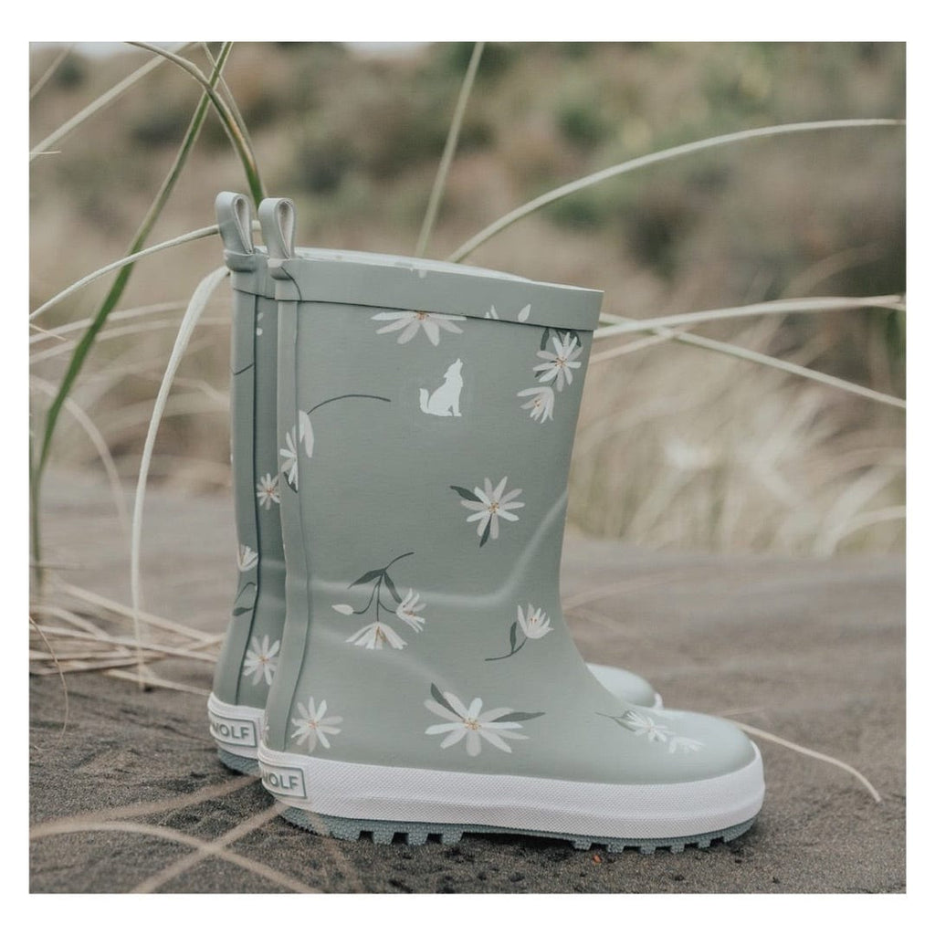 Crywolf Size 20 - 30 Rain Boots - Forget Me Not