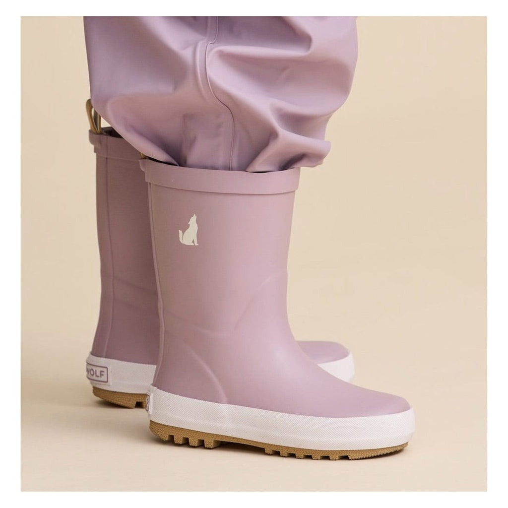 Crywolf Size 20 - 30 Rain Boots - Lilac