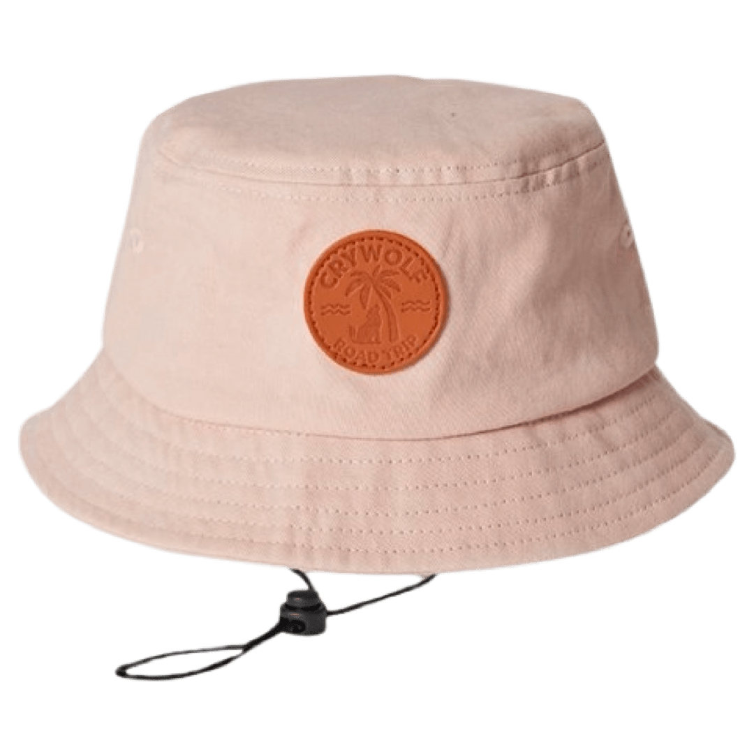 Crywolf Small to Medium Bucket Hat - Blush