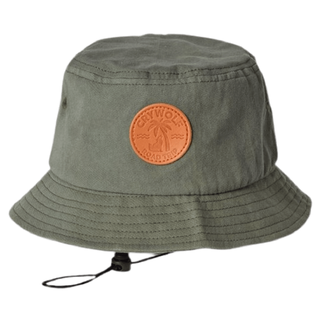 Crywolf Small to Medium Bucket Hat - Khaki