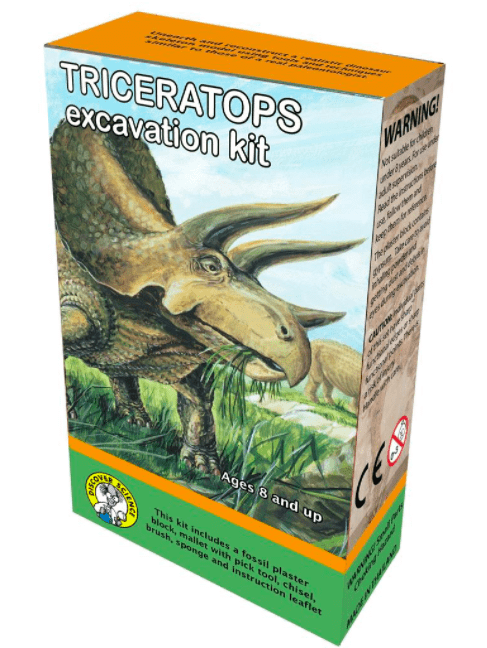 Discover Science 8 Plus Triceratops Excavation Kit