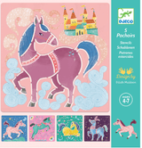 Djeco 4 Plus Stencil - Horse
