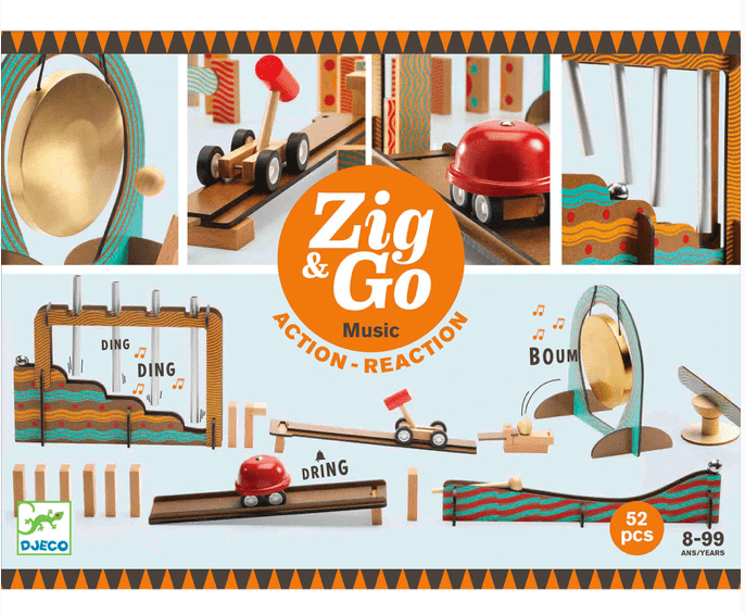 Djeco 8 Plus Zig & Go 52 Pieces Music Set