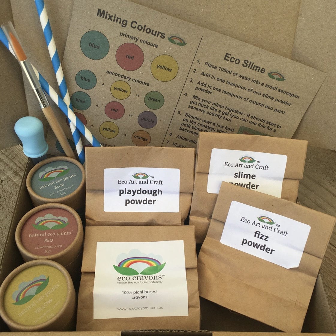 Eco Crayons 3 Plus Eco Craft Kit